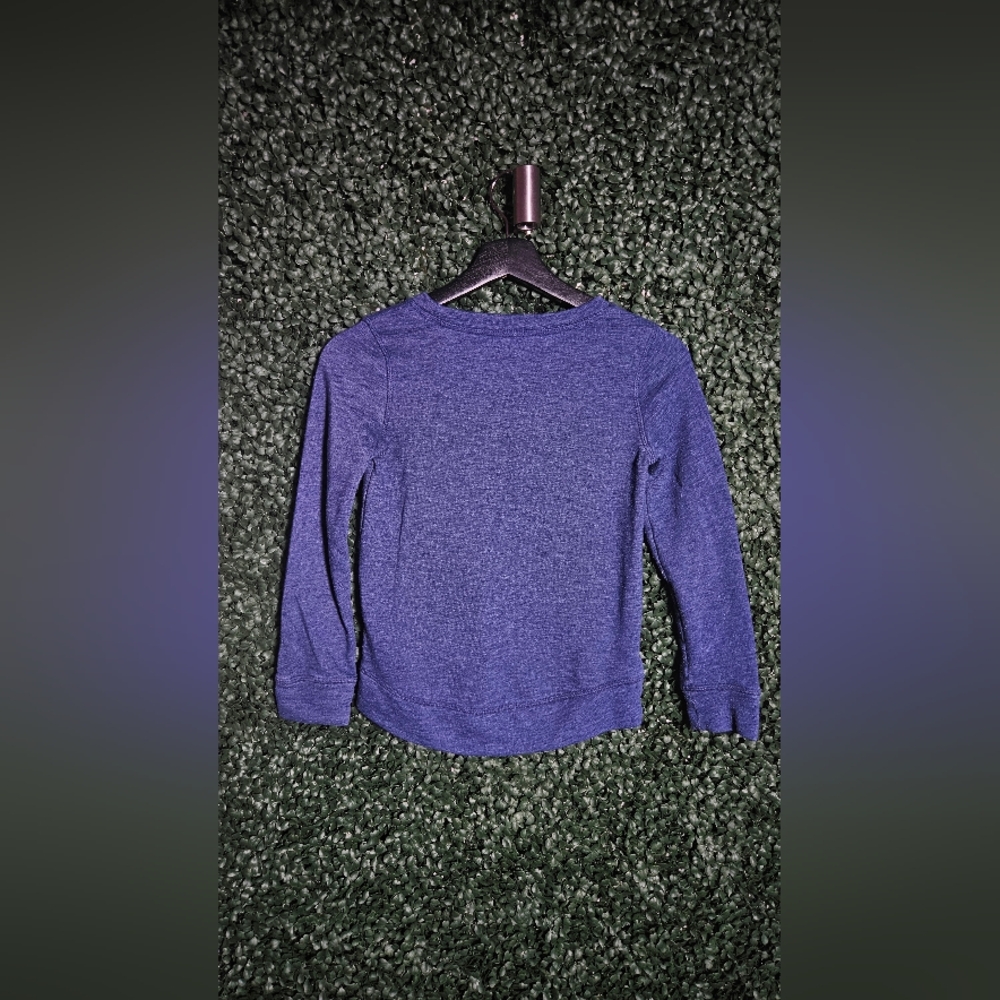 Cat & Jack Navy Blue Knit Top - Picture 4 of 5